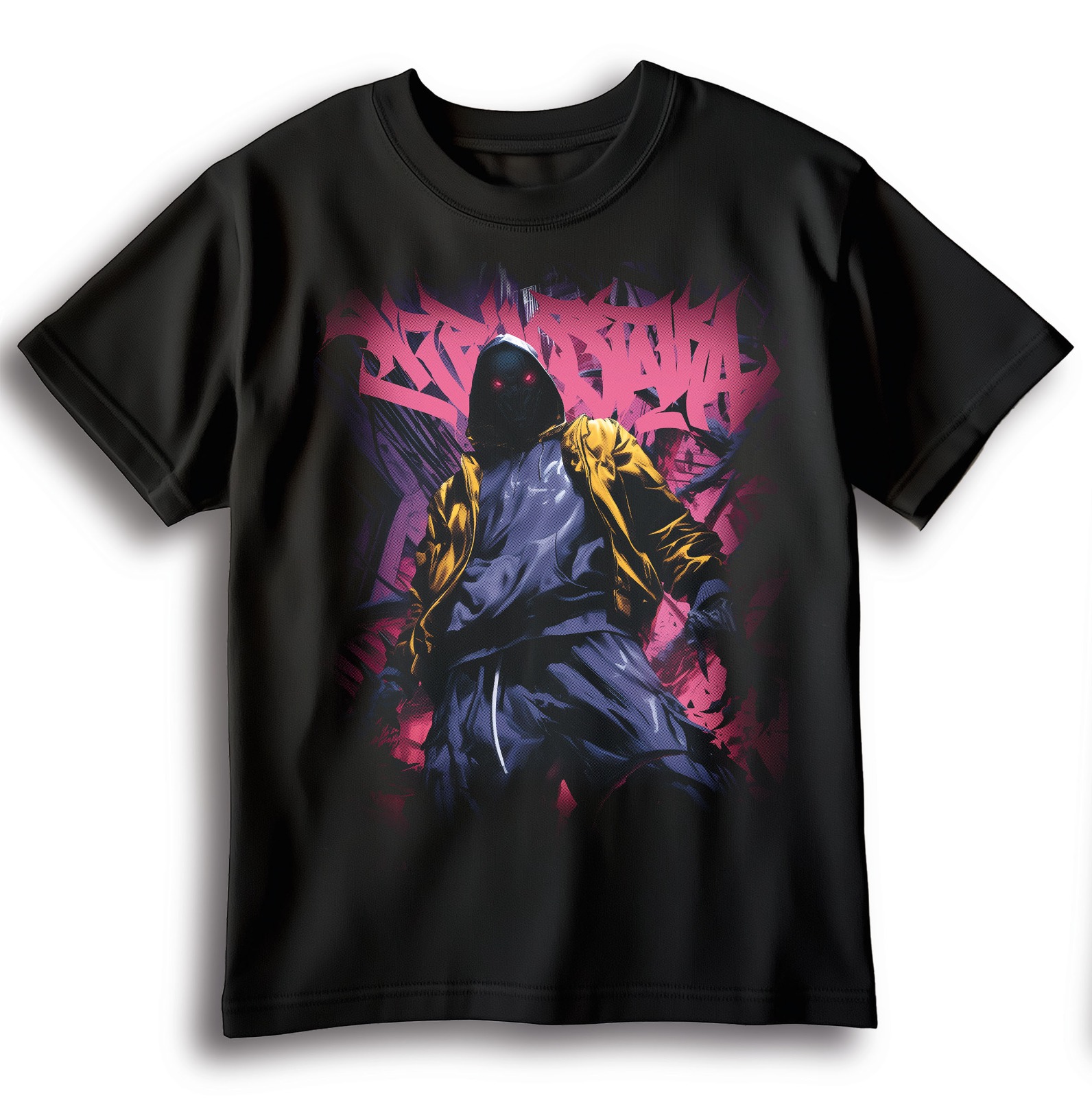 Bild von Krijo Stalka - 'Hood of Doom' Shirt [schwarz]